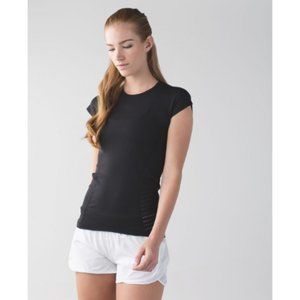 Lululemon Time Warp Short Sleeve Black size M